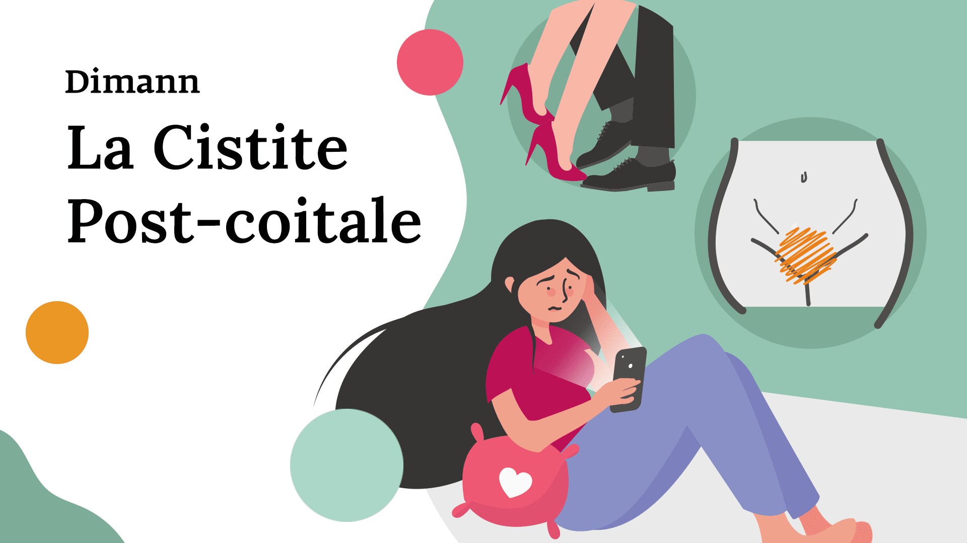 Cystite post-coïtale: causes, symptômes et remèdes | Dimann.