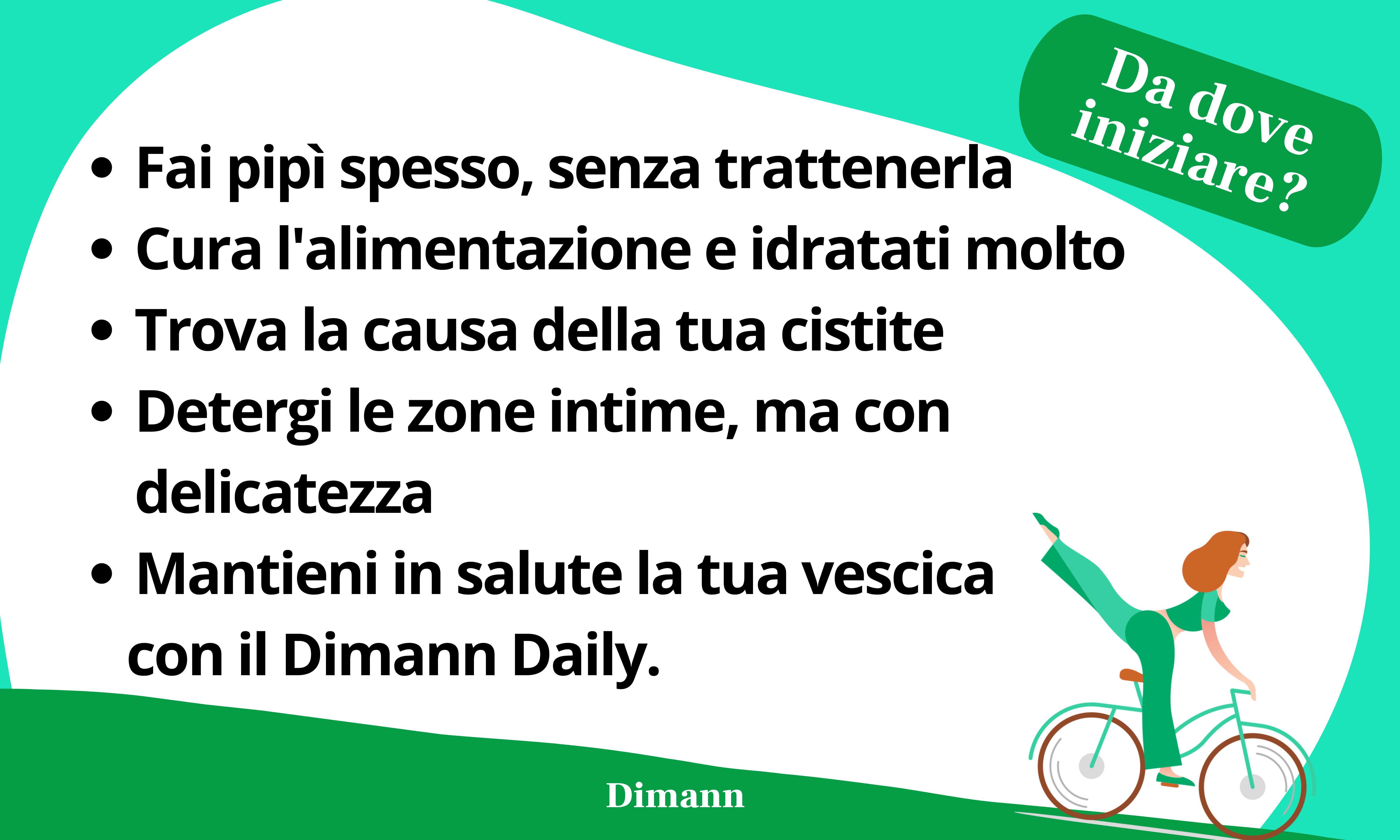 Prevenire la cistite: da dove iniziare | Dimann