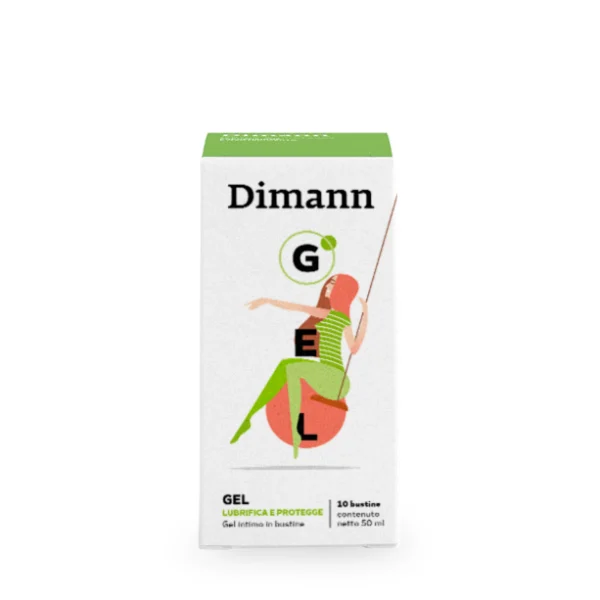 Dimann Dimann Gel bustine - Lubrificante monodose per Cistite post-coitale
