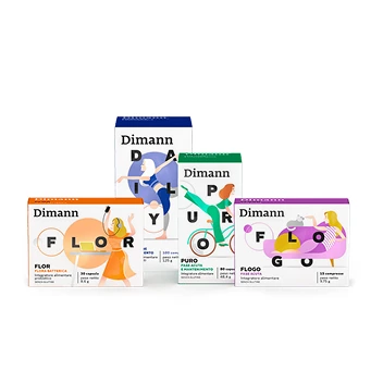 Kit cistite batterica per la fase acuta composto da Dimann Puro, Flor, Daily e Flogo